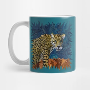 Leopard with the Sky in His Eyes Mug